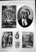 Old Print Forest King Gen Childhood Sally Mearing Farmeress Our Village1
