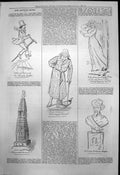 Antique Print Captious Critic Wideawake Goodman Verges Johnny Cormack 1879 19th