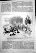 Old Montreal Snow Shoe Club Steeplechase Ag Campbell St Hilaire 1879 Victorian