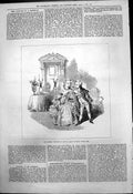 Original Old Antique Print Bateman Children St Jamess Theatre During 1851 1875