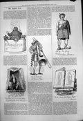 Old Captious Critic Blue Beard Mr E Odell Diamond Eye Band Bosh 1875 Victorian