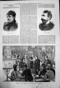 Old Carlotta Patti M E De Munck Marriage C Santley E Rose Innes 1884 Victorian