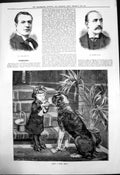 Old Mr James Fernandez Mr Charles Gurdon Only A Bite Mind Girl Dog 18 19th