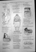 Old Captious Critic Pursy Poor Tom Living Skeleton Percys Reliques 18 Victorian