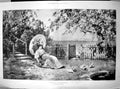 Old Apple Blossom After Painting Nightingale Lady Parasol Pigeons 190 Victorian