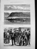 Antique Print Lines Boulair Gallipoli Army Reserve Men Barracks London 1878