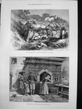 Old Cyclopean Walls Gergis Plains Troy Baking Day Greek Village 1878 Victorian