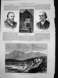 Old Antivari Tomb King Victor Emmanuel William Evans Rev Mozley 1878 Victorian
