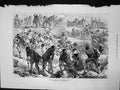 Original Old Antique Print Turks At Work On Lines Before Gallipoli 1878 19th