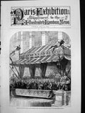 Old Marshal Macmahon Opening Paris Exhibition Tribune Trocadero 1878 Victorian