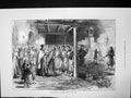 Original Old Antique Print Easter Ceremony Greek Church In Troad 1878 Victorian