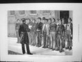 Antique Print Preparing War Three O'Clock Parade Recruits Westminster 1878 19th