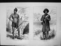 Original Old Antique Print Kaffir War Galeka Chieftain Fingo Sentinel 1878 19th