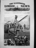 Old British Squadron Off Tuzla Sea Marmora Shipping Beef Alexandra 18 Victorian