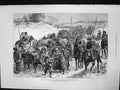 Old War Bulgarian Villagers Returning Homes Under Russian Escort 1878 Victorian