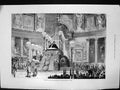 Original Old Antique Print Funeral King Victor Emmanuel Pantheon Rome 1878 19th