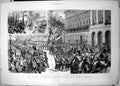 Antique Print Jubilee Belgian Independence National Fete Brussels King Leop