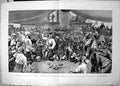 Antique Print L'Entente Cordiale Visit English Troops Tonquin Colombo 1886 19th