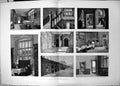 Antique Old Print Charterhouse Scholars Hall Chapel Staircase Kitchen 1886 19th