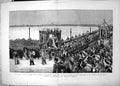 Old Funeral Procession Czar Russia Winter Palace Nicholas Bridge 1881 Victorian