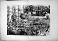 Antique Old Print Carnival Nice Fancy Dress Dancing La Bataille G Durand 1881