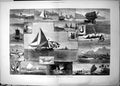 Antique Print Foreign Modes Fishing Muleta Tagus Catamaran Bahia Fiji 1883 19th