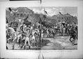Old Print Coronation Czar Russia Czarina Passing English Club Moscow 1883 19th
