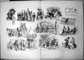 Original Old Antique Print Notes County Town Cricket Match Stump Paint 1887