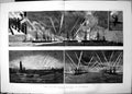 Old Jubilee Naval Review Spithead Illumination Fleet Search Lights 18 19th