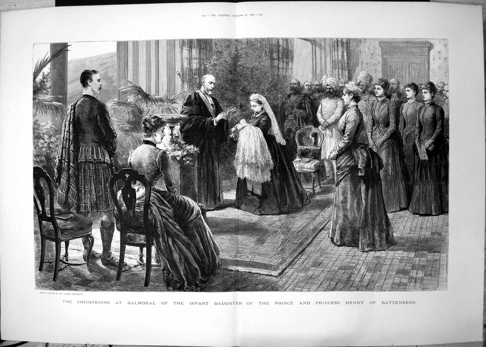 Old Christening Balmoral Infant Daughter Prince Princess Battenburg18 19th