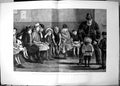 Antique Old Print Lost In London Waifs Strays Police Station Children 1887 19th