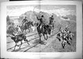 Old Anxious Moment Hunters Hounds Deer Railway Line Train Appears 188 Victorian