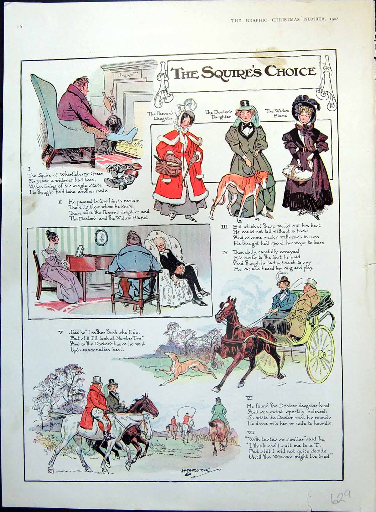 Old Squire'S Choice New BridePossibilities Ends Up Housekeeper 1908