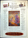Antique Old Print Parfum Ravana Advert French Perfume Crossley Humber 1917 20th