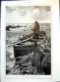 Antique Old Print By Shores Albion C Napier Henry Mrs Francis Robertson 1917