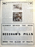 Antique Old Print Motor Mission Brooklands Winner Adverts London Doctor 1911