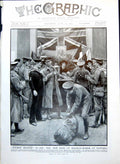 Antique Print ?Tourist Traffic? At Victoria Siers On Move Refreshments 1915