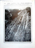 Antique Print Sydney'S Farewell Australian Troops Great Bridge Salcano 1915