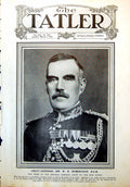 Antique Old Print Lieut.-Gen. Sir Wr Robertson Letters Eve Humour Ladies 1916