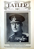 Old Antique Print Major-General Charles Townshend Letters Eve Sier 1916 20th