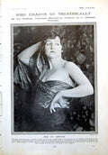 Old Antique Print Miss Fay Compton Portrait Playing In The Boomerang 1916 20th