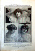 Old Miss P Kurton Actress Mlle Y Granville J Collins H Thatcher 1916 20th