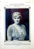 Old Vintage Print Phyllis Neilson-Terry Constance Stewart-Richardson 1917 20th