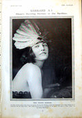 Antique Old Print Miss Teddie Gerard Mrs G Lamton Viscountess Torrington 1915