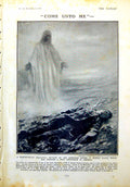Antique Print Come Unto Me Ca Slade Sier Lady C Curzon Mrs B Piggott 1917 20th