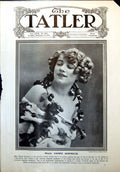 Antique Print Mlle Edmee Dormeuil French Actress Letters Eve Gentleman 1918