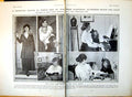 Original Old Antique Print Damaged Pretty Home Studies Miss Gladys Cooper 1916