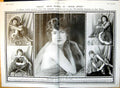 Original Old Antique Print Miss Jeanne St. Bonnet In High Jinks Actress 1916