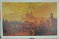 Original Old Antique Print Everyday Life In Busy London Street