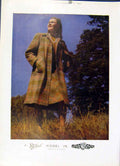 Original Old Vintage Print A Stolas Model In Munrospun 1947 Country Life Adver